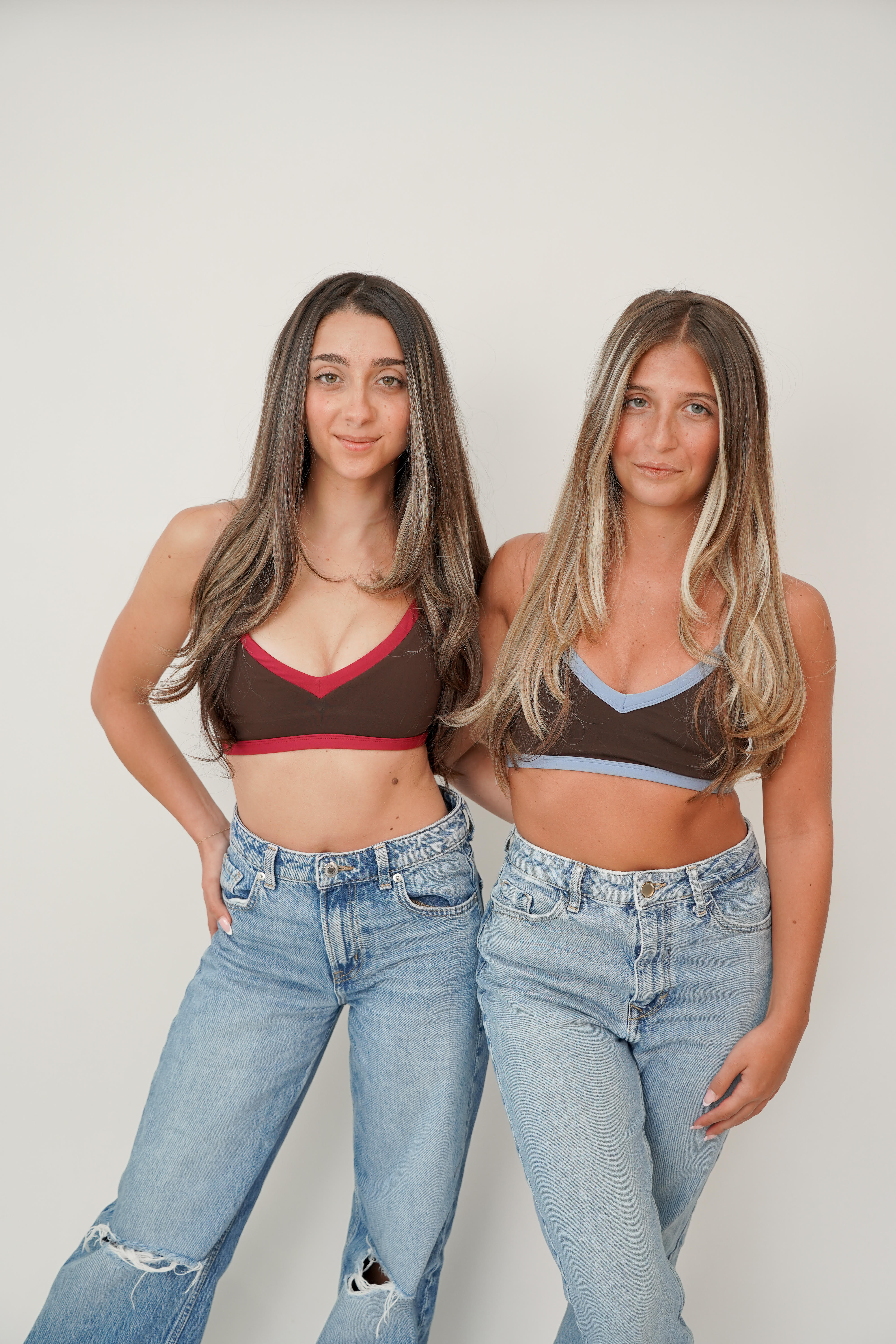 Dancers posing together